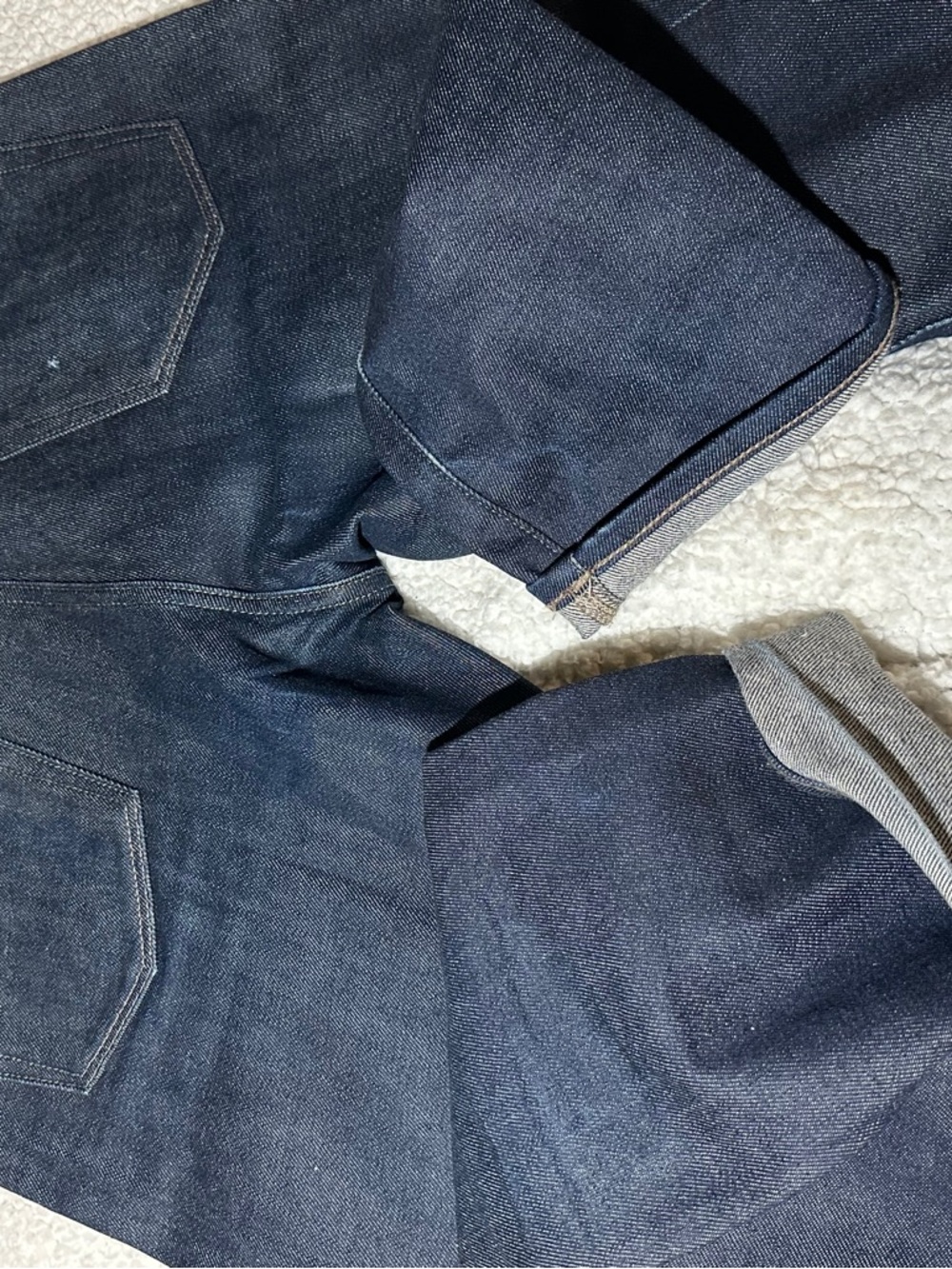 Uniqlo Men's selvedge Denim Jeans 33/34 - Picture 7 of 9